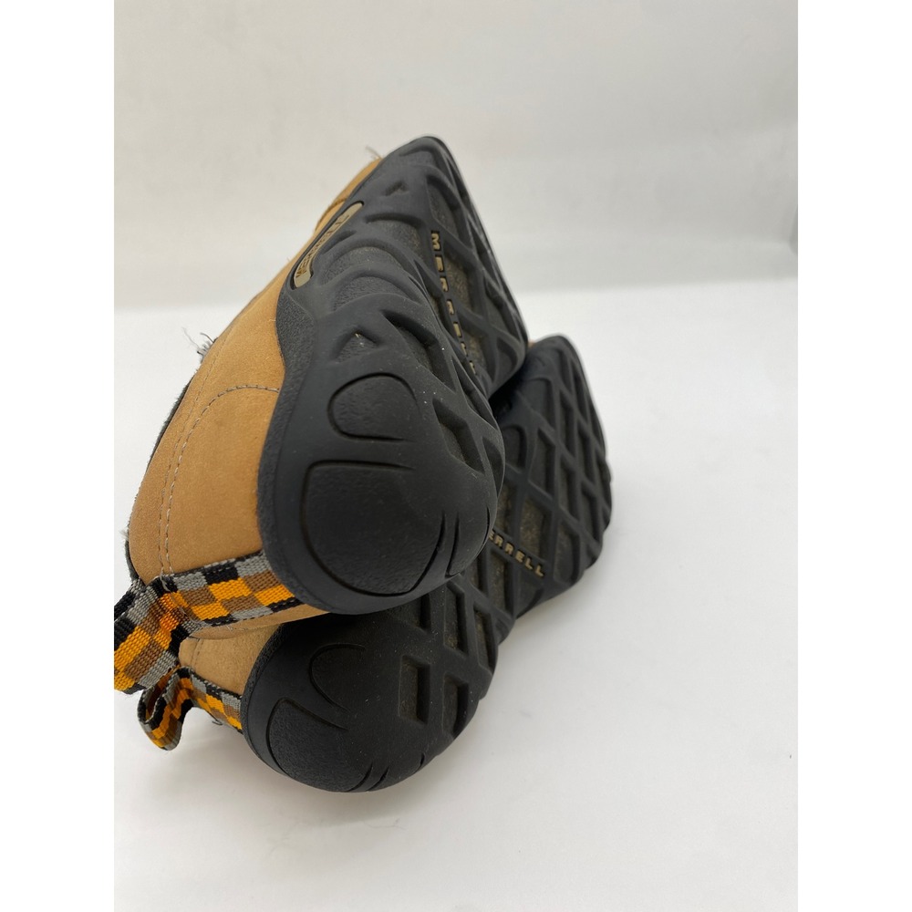 Merrell‎ Kids Jungle Moc Tan Suede Slip On Hiking Shoes Brown Kids Size 12.5 - Picture 8 of 9